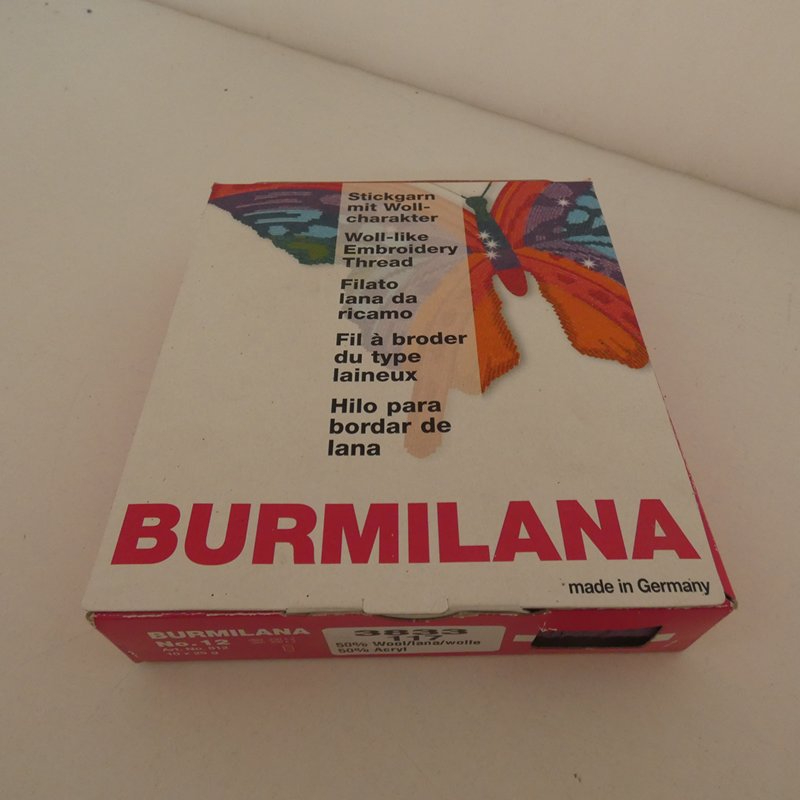 Boite de 10 bobines de 25gr BURMILANA n°12 de chez MADEIRA Très bon état - Vue 2 - 